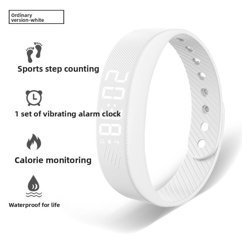 Multi-use Digital Alarm Watch with Step Counter
