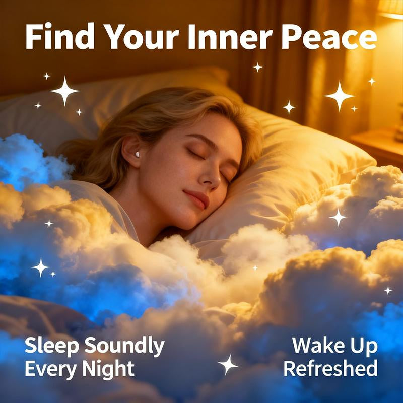 Experience Unmatched Comfort with MSHUKCOE Mini Invisible Bluetooth 5.4 Earbuds - The Ultimate Wireless Solution for Sleep and Play!