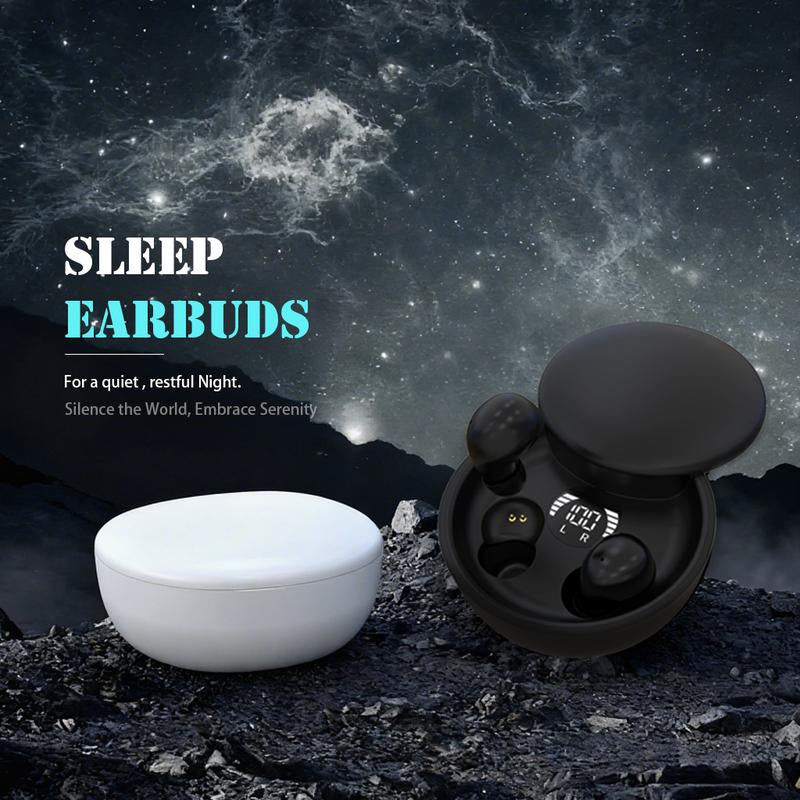 Experience Unmatched Comfort with MSHUKCOE Mini Invisible Bluetooth 5.4 Earbuds - The Ultimate Wireless Solution for Sleep and Play!