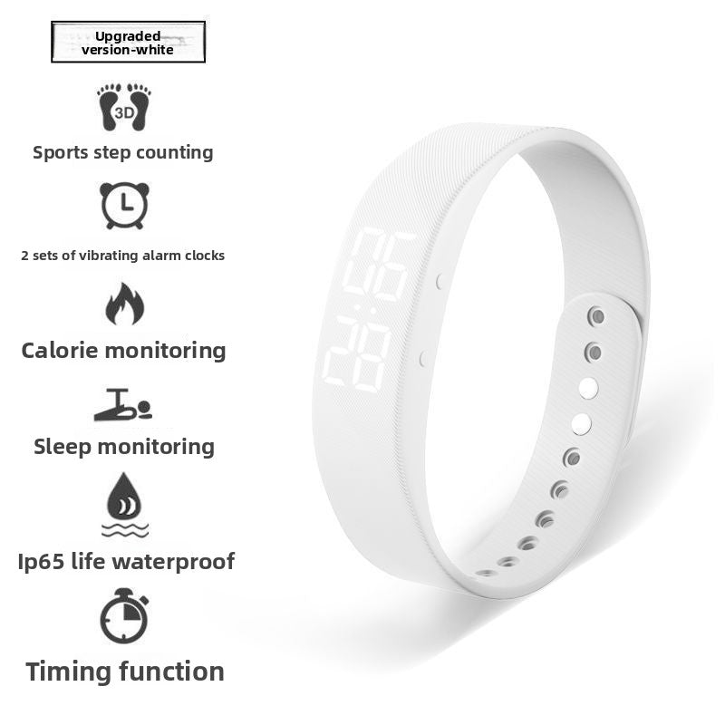 Multi-use Digital Alarm Watch with Step Counter