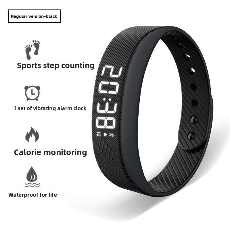 Multi-use Digital Alarm Watch with Step Counter
