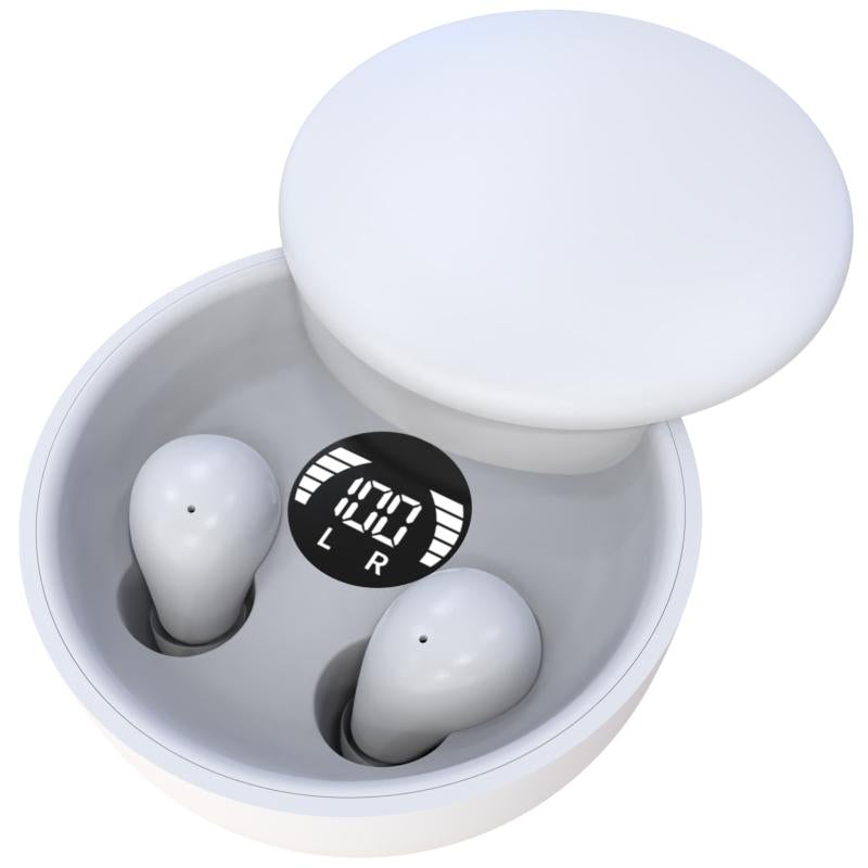 Experience Unmatched Comfort with MSHUKCOE Mini Invisible Bluetooth 5.4 Earbuds - The Ultimate Wireless Solution for Sleep and Play!