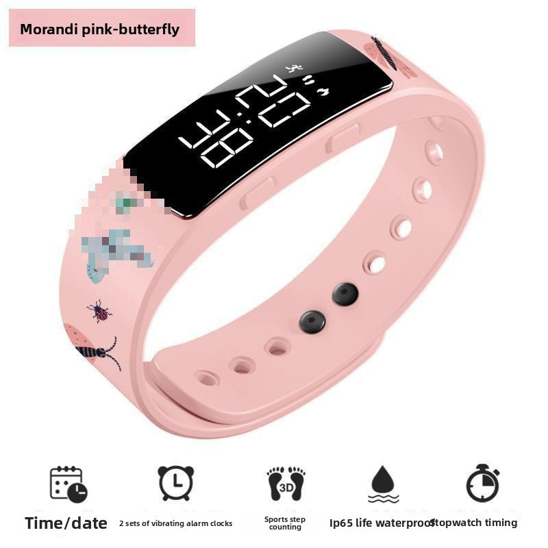 Multi-use Digital Alarm Watch with Step Counter