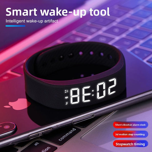 Multi-use Digital Alarm Watch with Step Counter