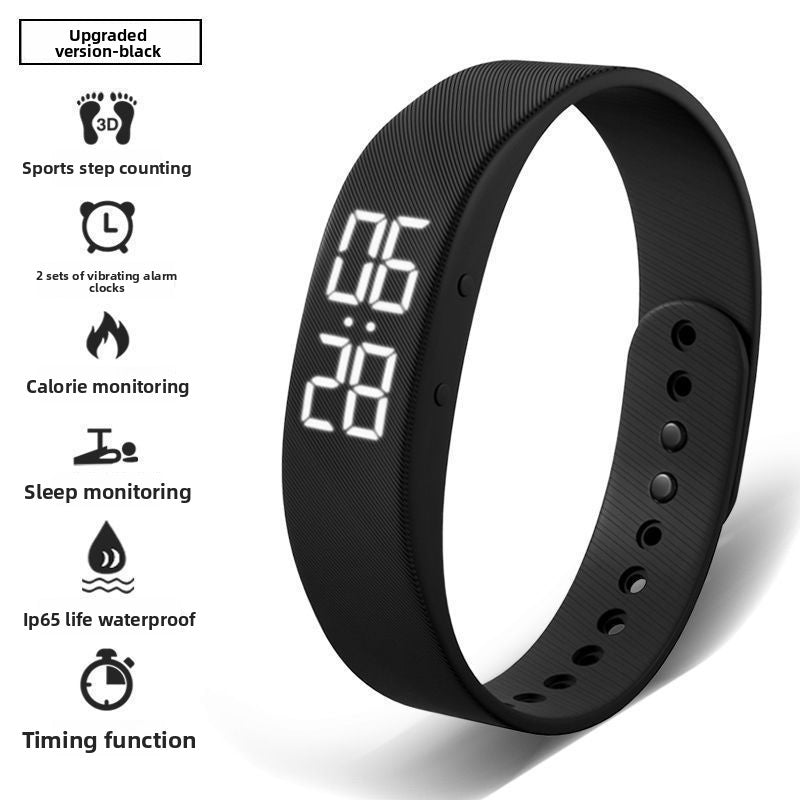 Multi-use Digital Alarm Watch with Step Counter
