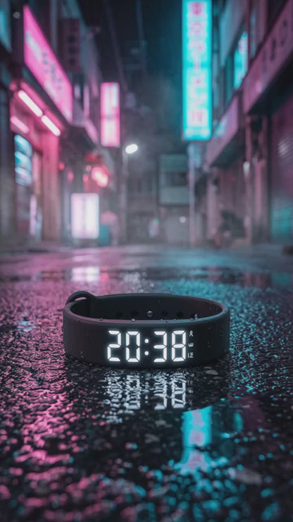 Multi-use Digital Alarm Watch with Step Counter